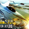F18 army fly fighter jet 3D