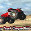 Angry truck canyon hill race