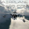 Airplane fighters combat