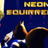 Neon squirrel 3D