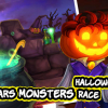 Halloween cars: Monster race