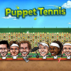 Puppet tennis: Forehand topspin