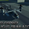 V22 Osprey: Flight simulator