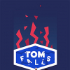 Tom falls