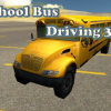 School bus driving 3D