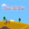 Stunt hill biker