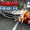 Burning rubber: High speed race