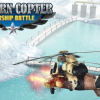 Modern copter warship battle