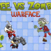 Tree vs zombie: Warface