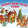 Happy new year farm: Christmas