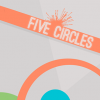 Five circles