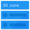 Calendar Widget: Agenda