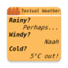 Textual Weather For KWGT