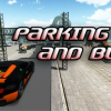 Parking car and buses