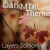 DarkMTRL Thyrus Layers Theme